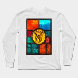 Queen Meryl (stained glass window) Long Sleeve T-Shirt